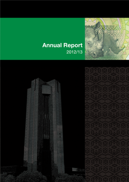 South African Reserve Bank Annual Report 2012/13