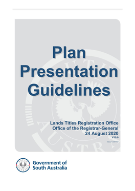 Full Version of the Plan Presentation Guidelines