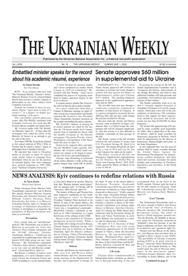 The Ukrainian Weekly 2005, No.18