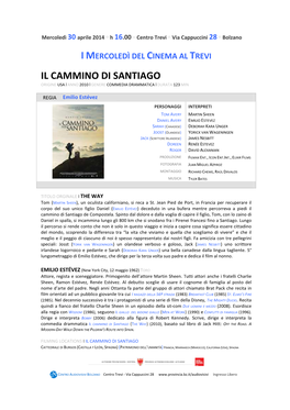 04 Il Cammino Di Santiago 30.04.14