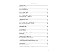 Table of Contents