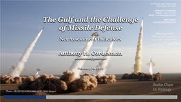 The Gulf and the Challenge of Missile Defense