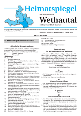 Wethautal Heimatspiegel Wethautal 24 · Nr