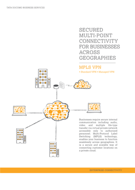 Tata Docomo MPLS VPN Leaflet A4