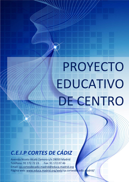 Proyecto Educativo De Centro