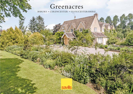 Greenacres BIBURY • CIRENCESTER • GLOUCESTERSHIRE