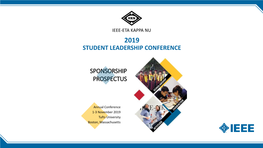 2019 Student Leadership Conference