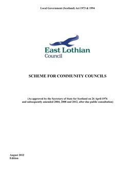 East Lothian Council PDF 128 KB