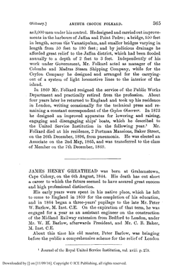 Obituary. James Henry Greathead, 1844-1896