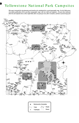 Yellowstone National Park Campsites