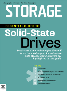 Essential Guide to Solid-State Drives