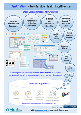 Health Diver - Self-Service Health Intelligence Data Visualisation and Analytics