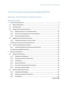 VSP Appendix H | April, 2017