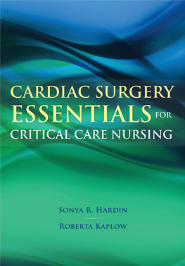 Cardiac Surgery Essentials for Critical Care Nursing (Hardin, Cardiac
