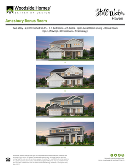 Amesbury 2037 40Ft Bonus Room