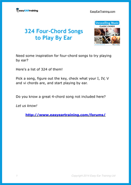 324 Four-Chord Songs.Pages