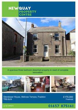 £170,000 TR9 6LN Freehold