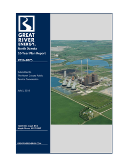 North Dakota 10-Year Plan Report 2016-2025