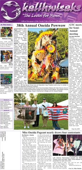 38Th Annual Oneida Powwow GTC Meets Kali Photos/Steven J