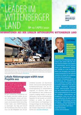 LEADER Im Wittenberger Land 12-2021