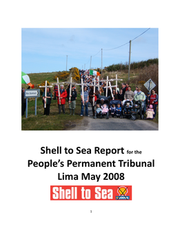 Shell to Sea Report for the People's Permanent Tribunal Lima May 2008 -.: ENLAZANDO ALTERNATIVAS