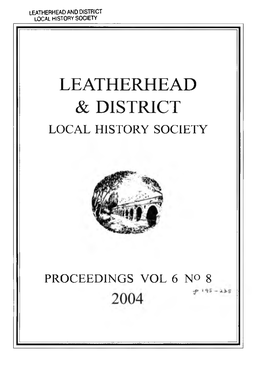 Leatherhead & District