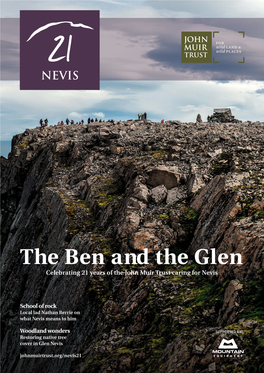 The Ben and the Glen Celebrating 21 Years of the John Muir Trust Caring for Nevis