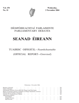 Seanad E´Ireann