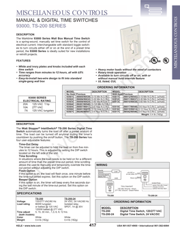 Manual & Digital Time Switches