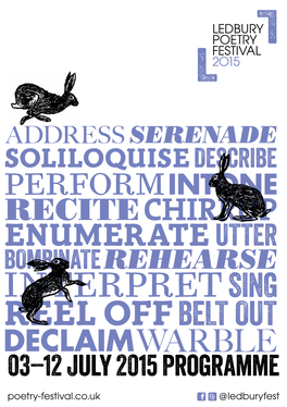 Download the 2015 Programme