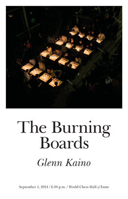 The Burning Boards Event Program