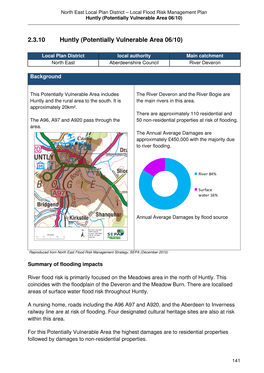 2.3.10 Huntly (Potentially Vulnerable Area 06/10)