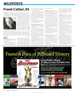 Frank Callari, 55