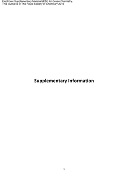 Supplementary Information