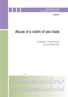 Abuse of a Victim of Sex Trade