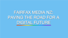 Fairfax Media Nz