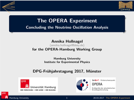 The OPERA Experiment Concluding the Neutrino Oscillation Analysis