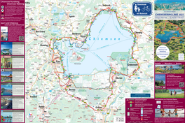 CHIEMSEERINGLINIE 2021 Alternativrouten   Rettungstreffpunkte Entlang Des Chiemsee *) Rundweges Und Chiemsee Radweges Fahrplan RVO 9586 • 22