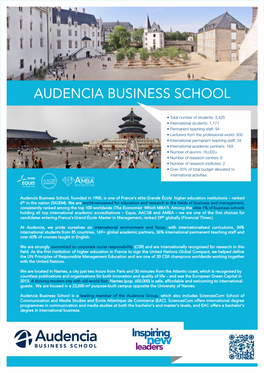 Audencia Business School