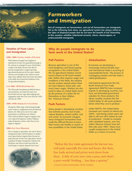 Farmworkers and Immigration