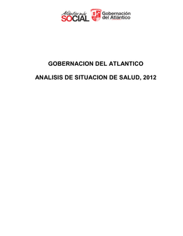 Gobernacion Del Atlantico Analisis De Situacion De