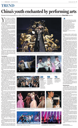 China's Youth Enchanted by Performing Arts