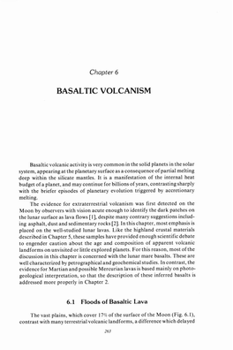 Basaltic Volcanism