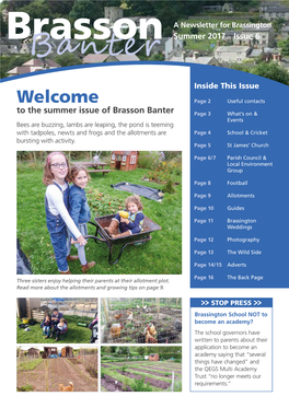 Brasson Banter Issue 6 – June 2017