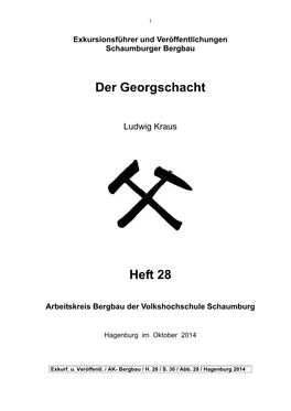 Der Georgschacht Heft 28