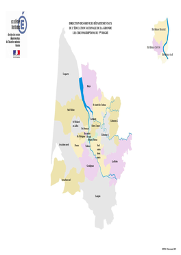 Direction Des Services Départementaux De L’Éducation Nationale De La Gironde Les Circonscriptions Du 1 Er Degré