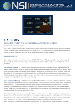 Harpoon Event Summary