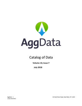 Catalog of Data