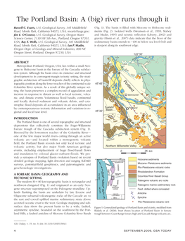 The Portland Basin: a (Big) River Runs Through It