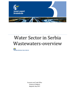 Water Sector in Serbia Wastewaters-Overview